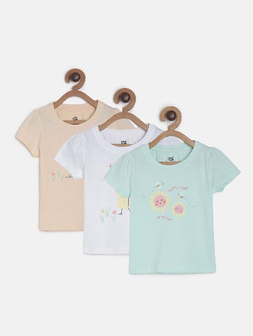 pack of 3 printed tee - 21191177 - Very Small Image - 1
