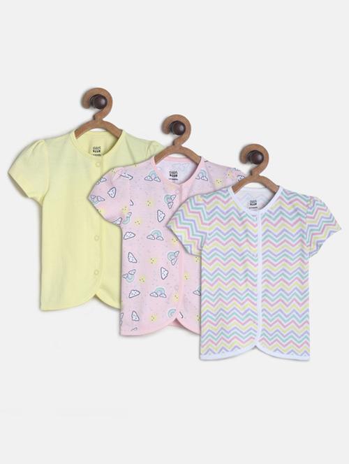 girls pack of 3 cotton tee - 21191180 - Very Small Image - 1