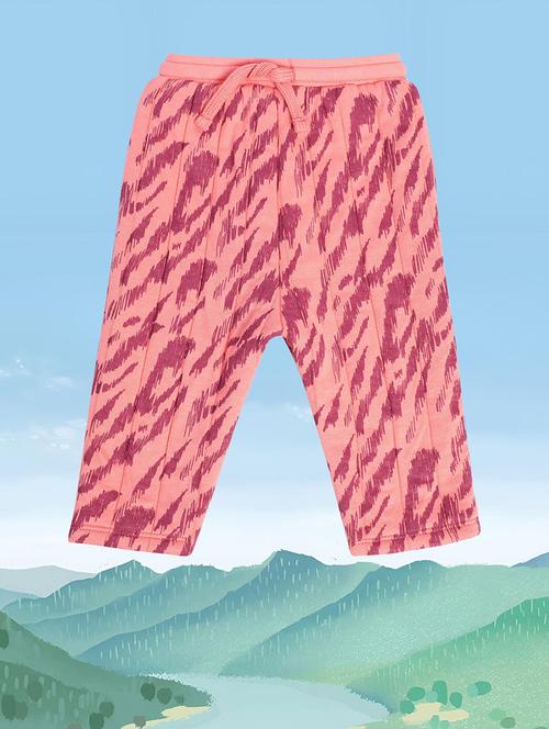 pink cotton blend casual trouser - 21192843 - Very Small Image - 1