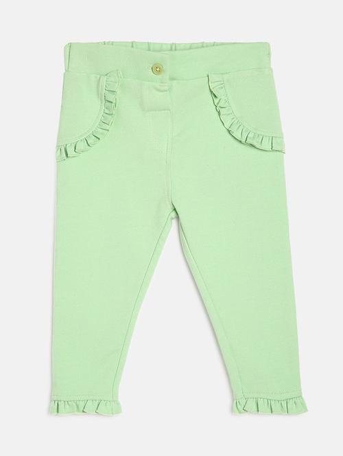 girls solid mid rise jegging - 21192921 - Very Small Image - 1