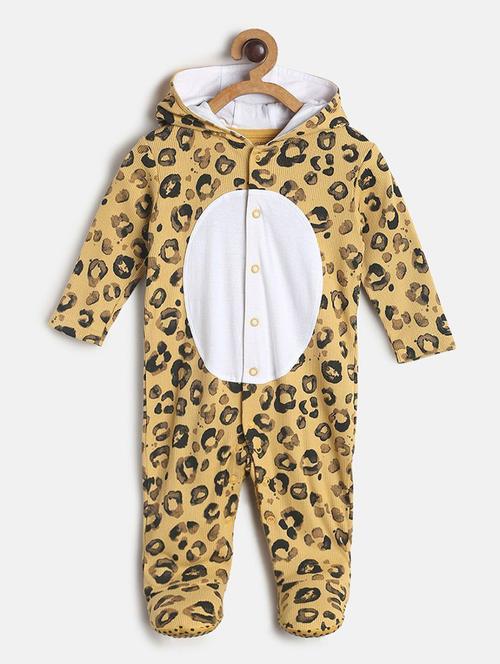 yellow animal printed rompers - 21192980 - Very Small Image - 1