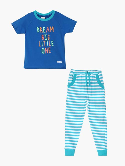 kids printed pyjama nightwear set - 21193030 - Very Small Image - 1
