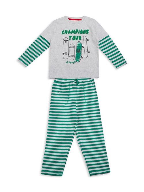 kids printed pyjama nightwear set - 21193067 - Very Small Image - 1