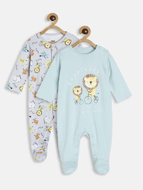 kids printed romper sets - 21193112 - Very Small Image - 1