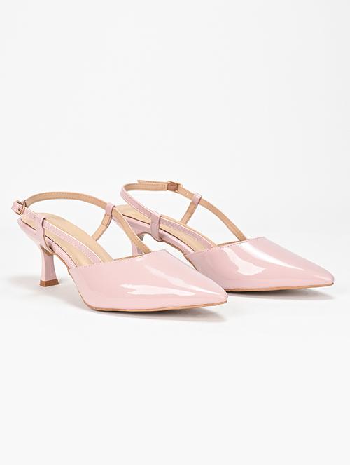 pink slip on sandal - 21223491 - Very Small Image - 1