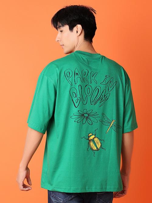 men's printed oversized t-shirt - 21230350 - Very Small Image - 1