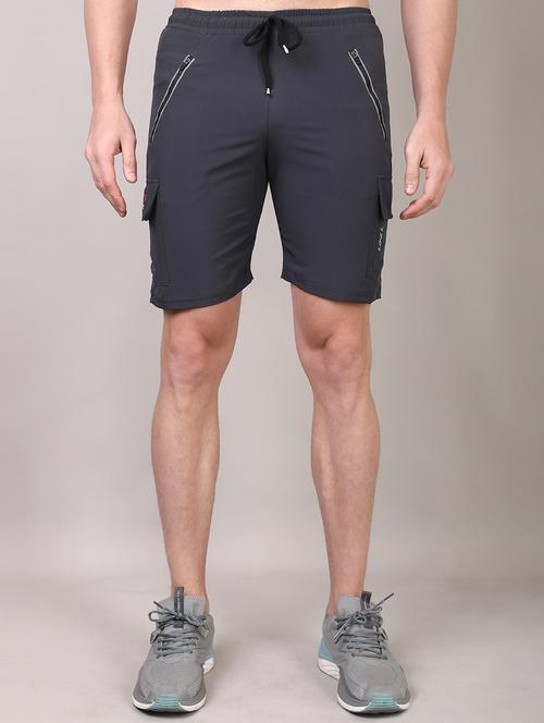 men mid rise solid shorts - 21231174 - Very Small Image - 1