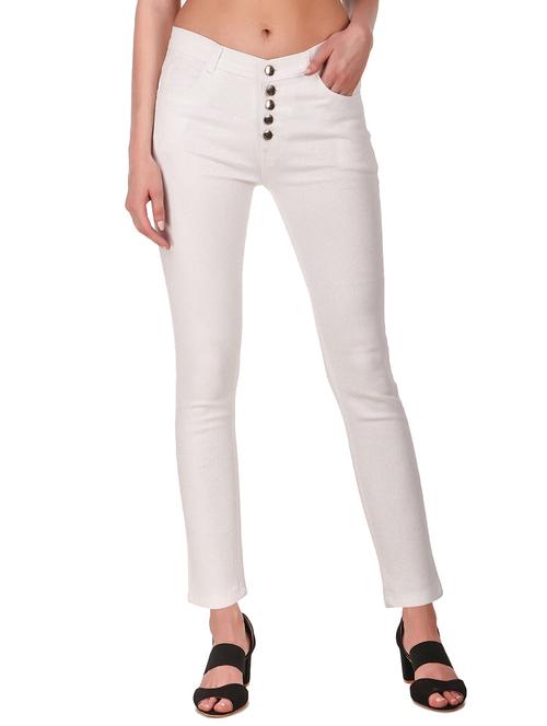 white denim jeans - 21234104 - Very Small Image - 1