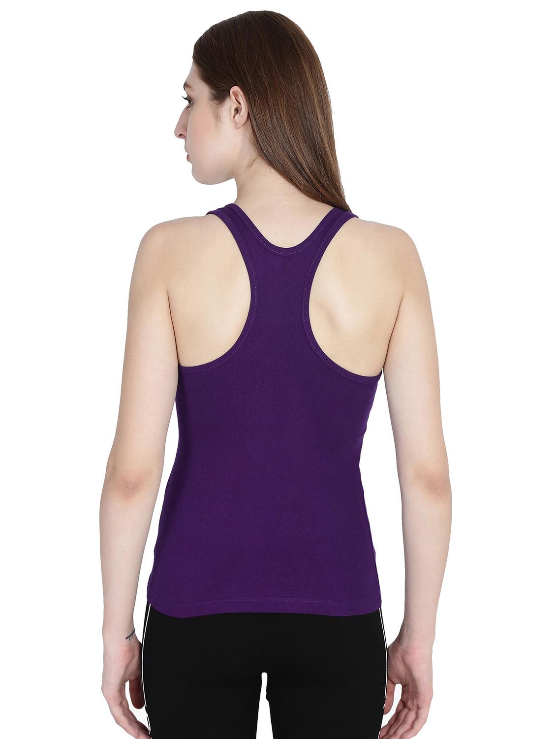purple cotton camisole - 21234261 - Zoom Image - 2
