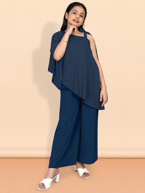 girls printed full length jumpsuit - 21242844 - Very Small Image - 1