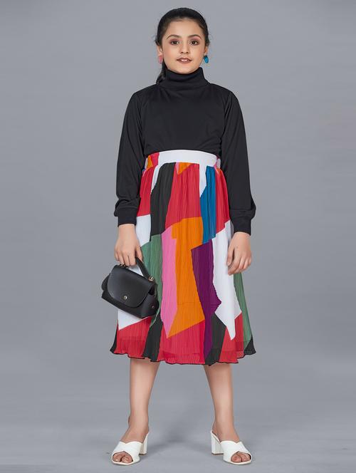 girls solids skirt top - 21243102 - Very Small Image - 1