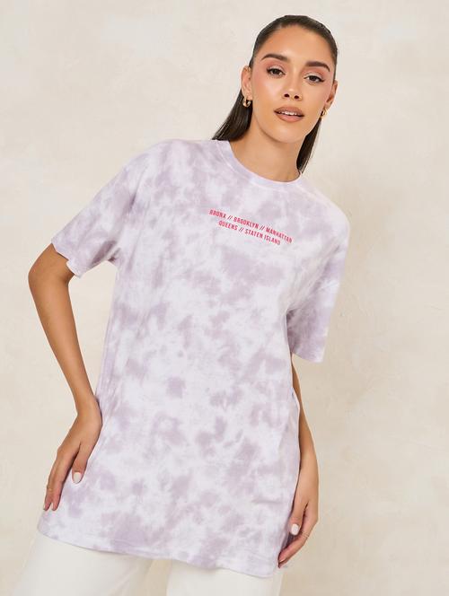 women round neck oversized t-shirt - 21246986 - Very Small Image - 1