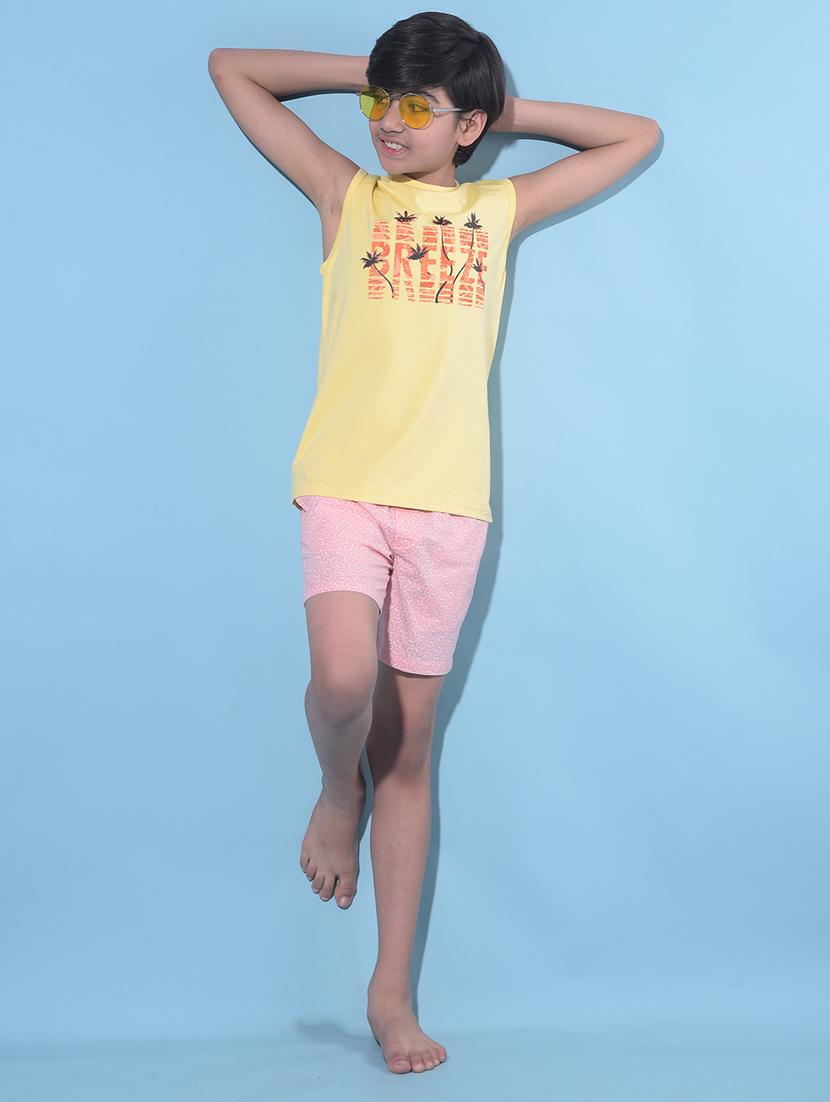 boys round neck graphic printed t-shirt - 21247229 - Standard Image - 4