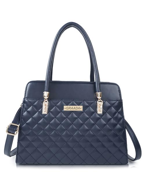 black leatherette (pu) handbag - 21248602 - Very Small Image - 1