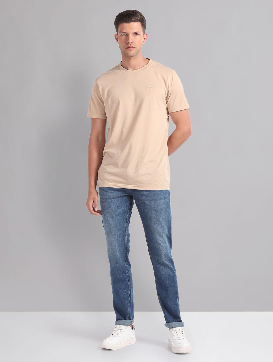 blue cotton jeans - 21252823 - Standard Image - 3