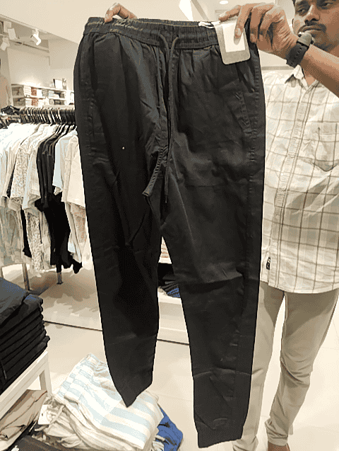 dark grey cotton linen short - 21255271 - Very Small Image - 1