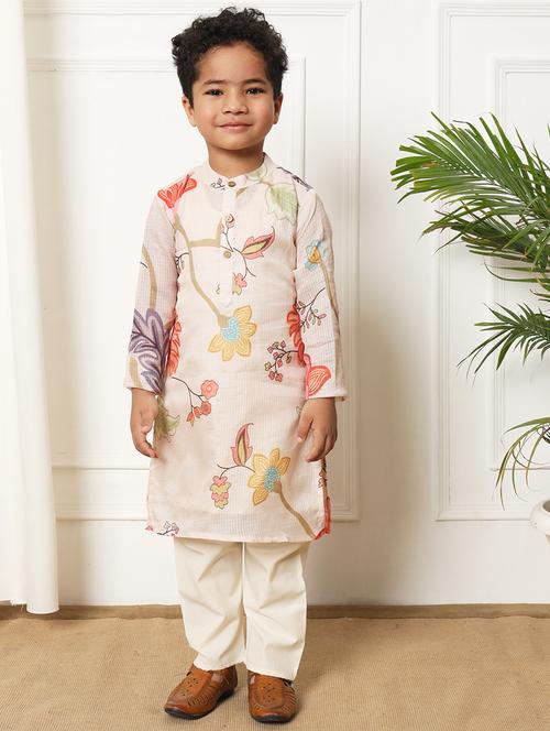boys printed kurta set - 21255858 - Very Small Image - 1