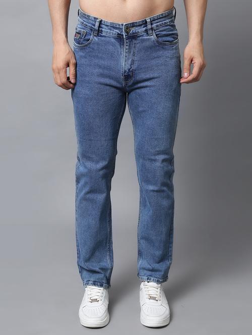 men mid rise plain jeans - 21262948 - Very Small Image - 1