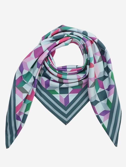women printed scarf - 21263215 - Very Small Image - 1