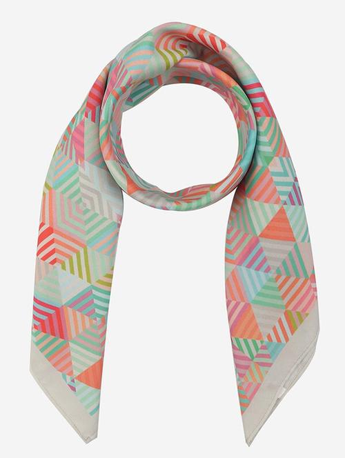women printed scarf - 21263252 - Very Small Image - 1