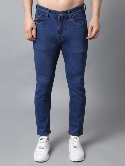 men mid rise plain jeans - 21263298 - Very Small Image - 1