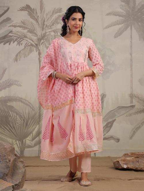 women three quarter sleeve suit set - 21264857 - Very Small Image - 1