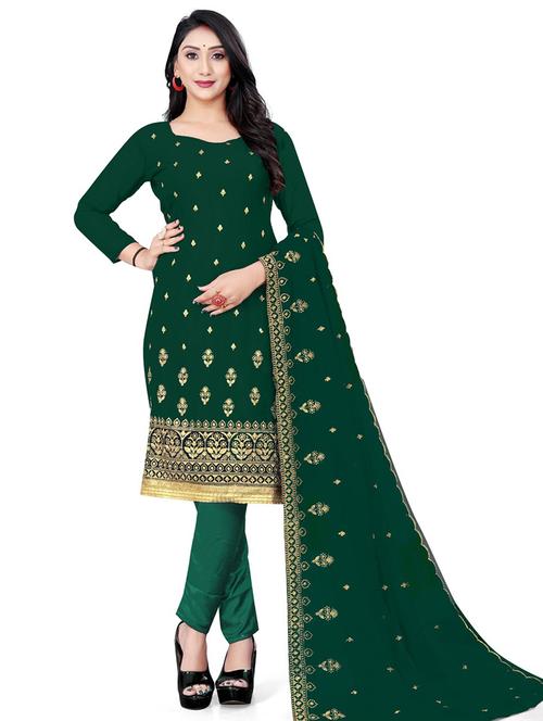 women embroidered unstitched suit set - 21266951 - Very Small Image - 1