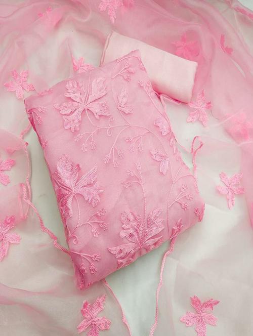 women embroidered unstitched suit set - 21267579 - Very Small Image - 1