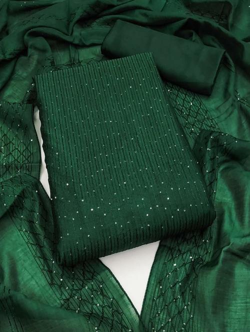 women embroidered unstitched suit set - 21267679 - Very Small Image - 1