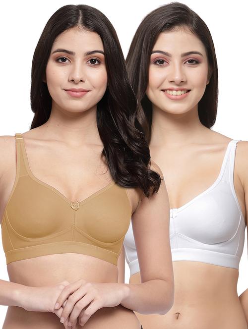 multi colored cotton minimizer bra - 21268322 - Very Small Image - 1