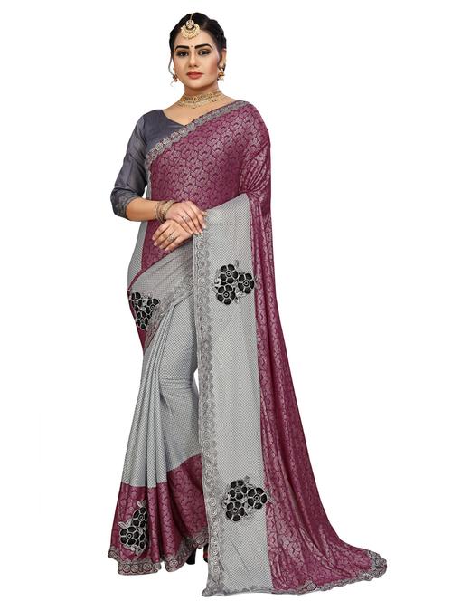women embellished saree - 21270484 - Very Small Image - 1
