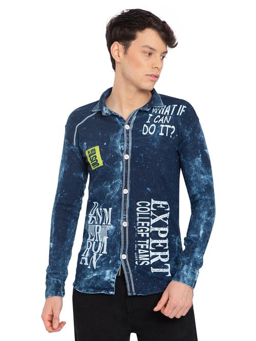 men printed casual shirt - 21275095 - Very Small Image - 1