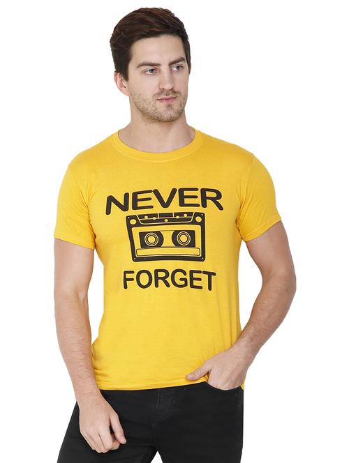 men front print cotton shorts sleeve t-shirt - 21275173 - Very Small Image - 1