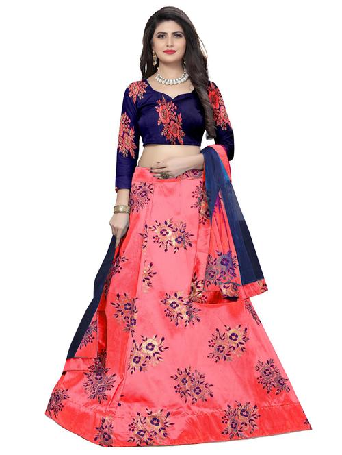 women semi-stitched lehenga choli with dupatta - 21275702 - Very Small Image - 1