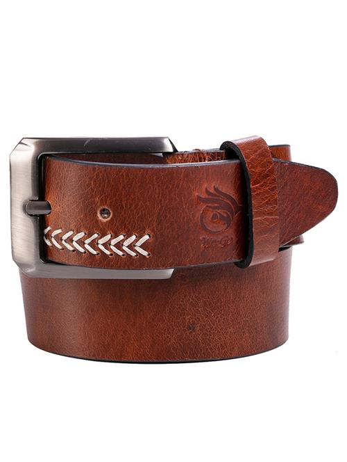 brown leather belt - 21276738 - Very Small Image - 1