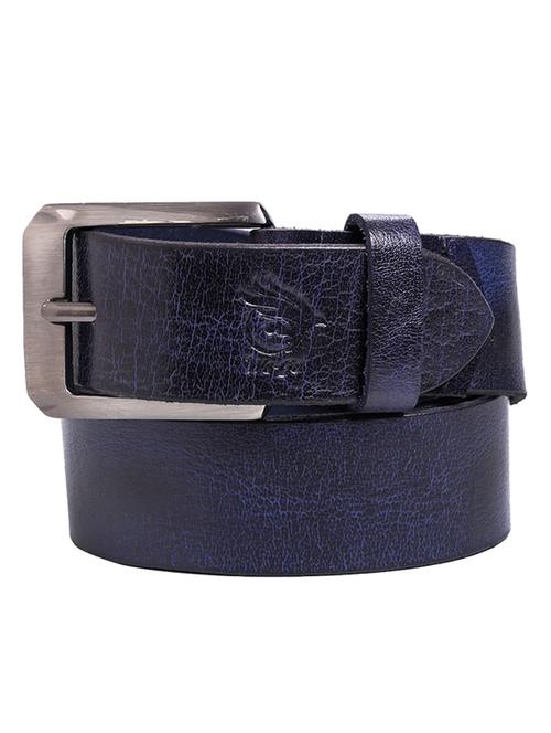 navy blue leather belt - 21276767 - Very Small Image - 1