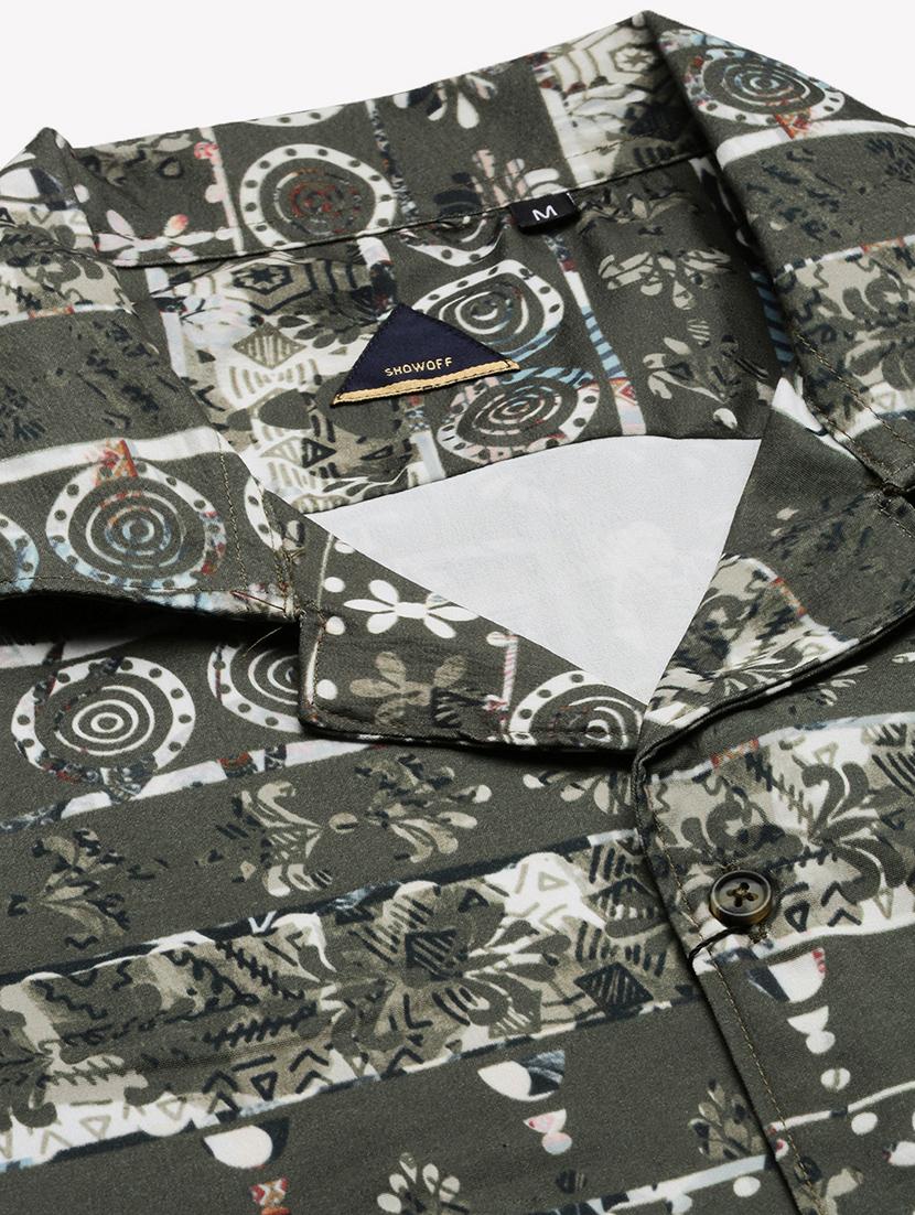 men printed cotton co-ord set - 21276973 - Standard Image - 7
