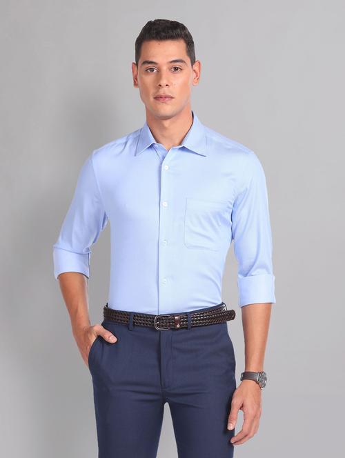 men solid formal shirt - 21277289 - Very Small Image - 1