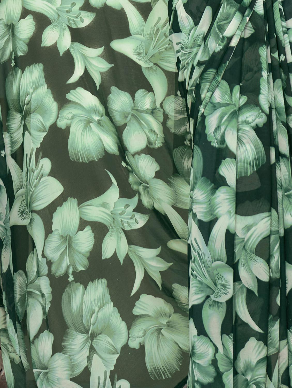 women printed saree - 21278054 - Standard Image - 4
