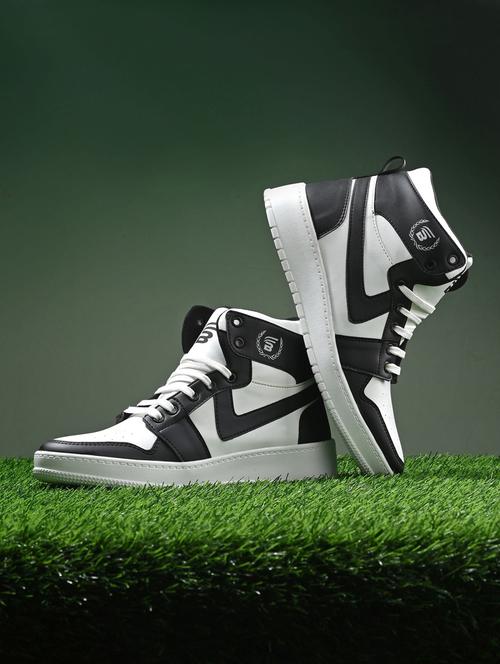 bucik black bck7046 lightweight comfort trendy premium stylish high tops for men  - 21278464 - Very Small Image - 1