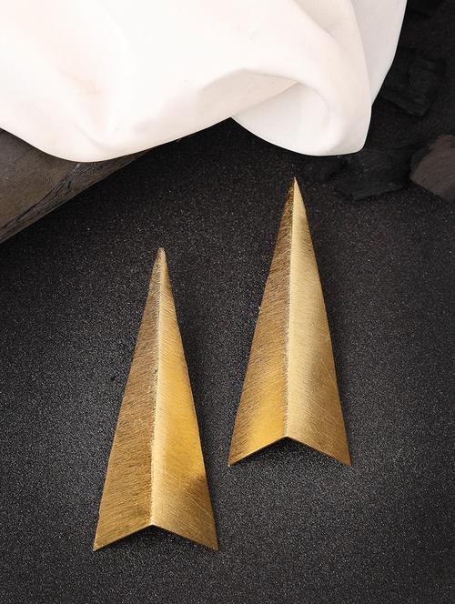 gold alloy jhumka earring - 21279429 - Very Small Image - 1