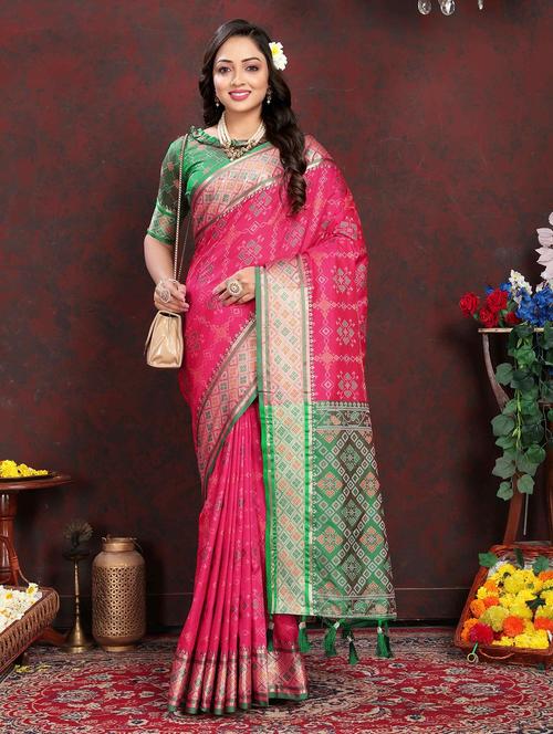 women self design banarasi saree - 21284834 - Very Small Image - 1