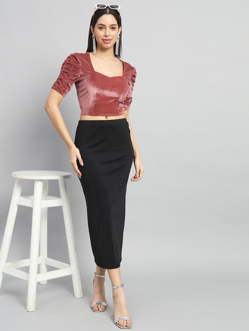 women solid stitched blouse - 21285976 - Standard Image - 3