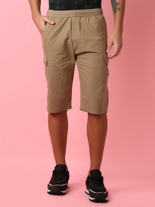 men mid rise solid three - fourth - 21286940 - Very Small Image - 1