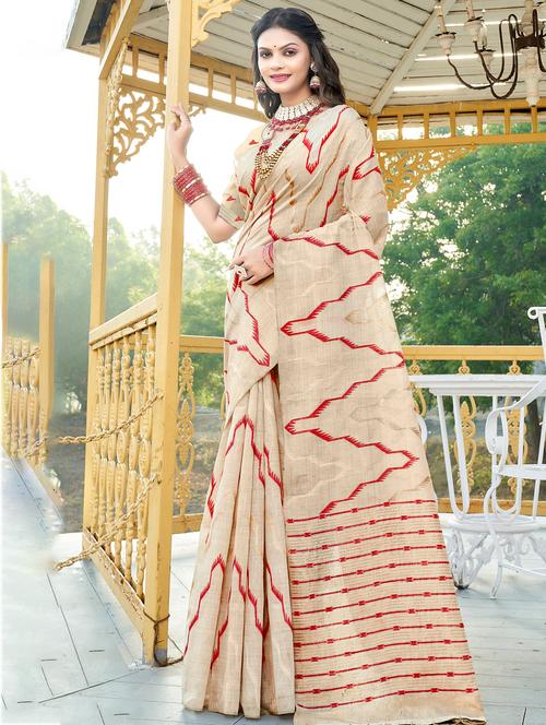 women self design handloom saree - 21287340 - Very Small Image - 1