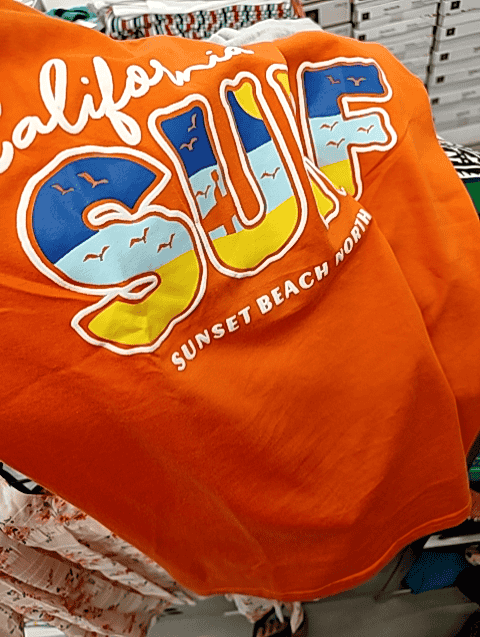 orange cotton single jersey tshirt - 21289700 - Very Small Image - 1