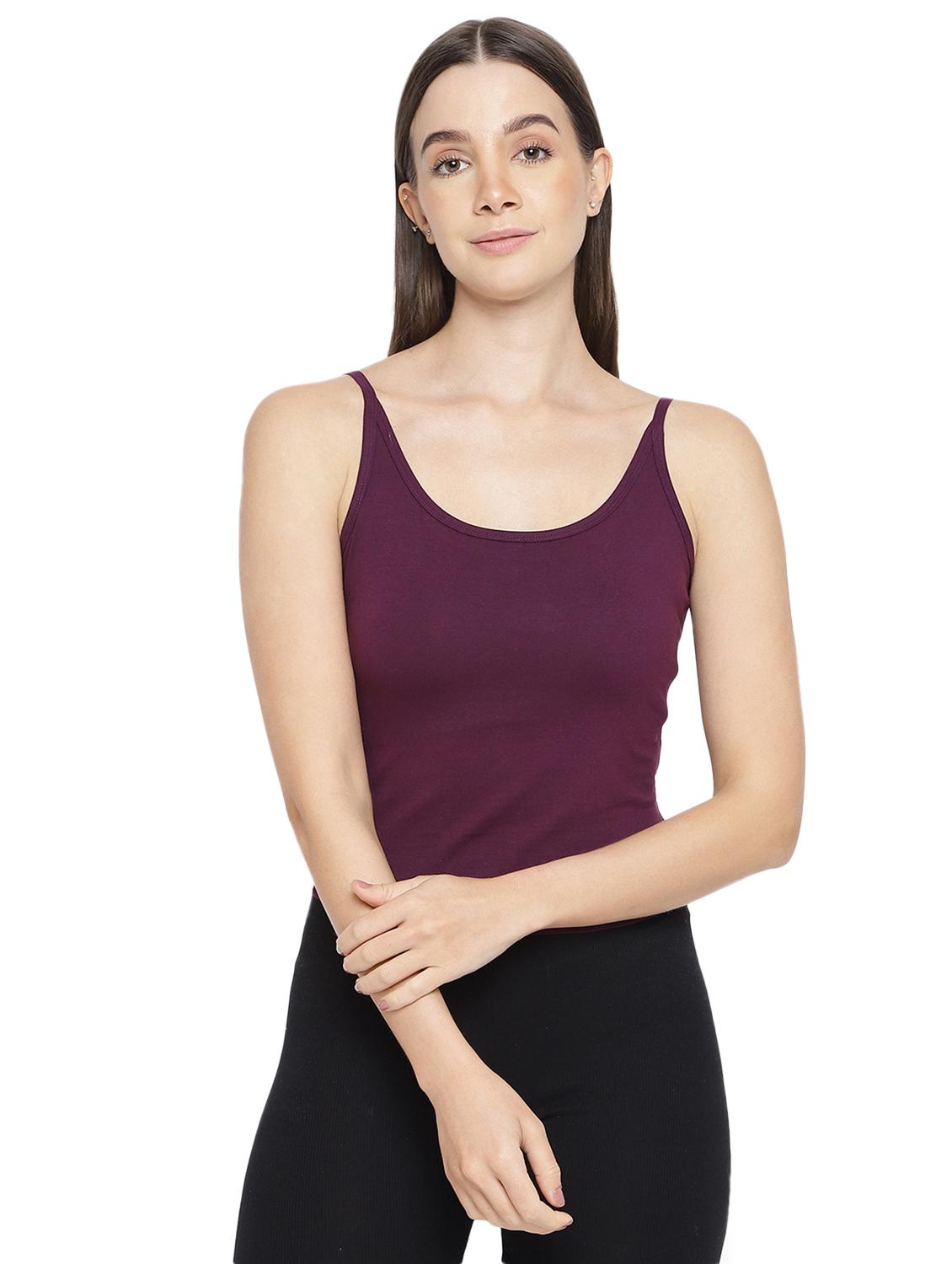 women pack of 3 solid camisoles - 21291708 - Zoom Image - 2