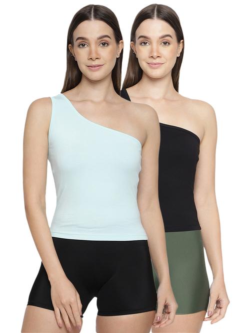 women pack of 2 solid camisoles - 21291714 - Very Small Image - 1