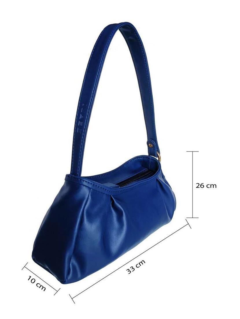 blue leatherette handbag - 21292068 - Zoom Image - 3