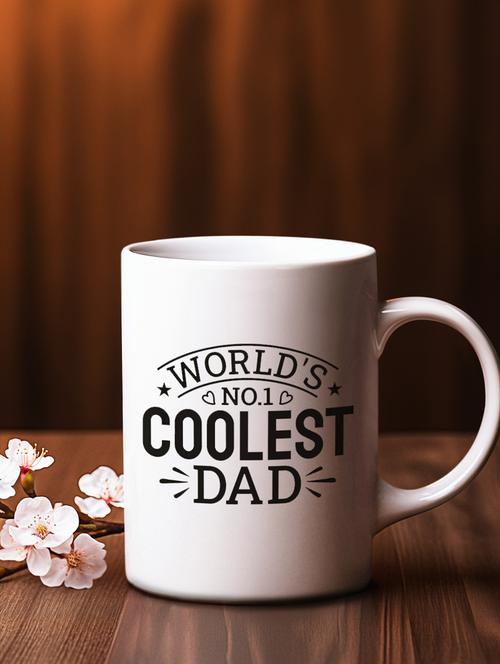 white world's no 1 daddy printed mug  - 21296550 - Very Small Image - 1
